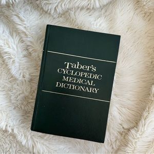 RARE Taber's Cyclopedic Medical Dictionary (Edition 13) - Vintage, Antique, 1970